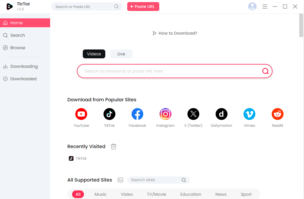 Pro TikTok-downloader - TicToz